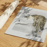 Roaring Tiger Art Poster