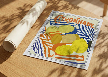Citronnade Lemons Stripes