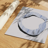Abstract Blue Form
