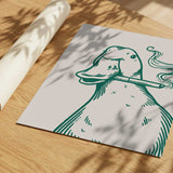 Cool Smoking Duck