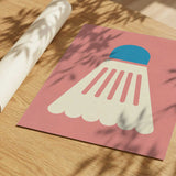 Badminton White Blue