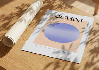 Gemini Zodiac Circle