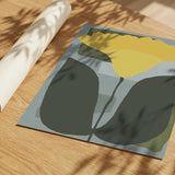 Abstract Yellow Bloom