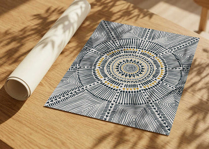 Bohemian Sunburst Mandala