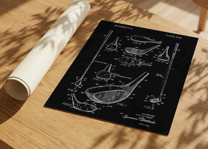 Golf Club Patent Drawing