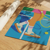 Retro Tennis Player