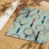 Vintage Tennis Rackets Pattern