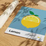 Bright Lemon Slice Illustration