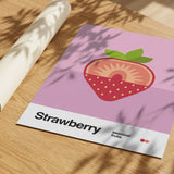 Strawberry Half Illustration
