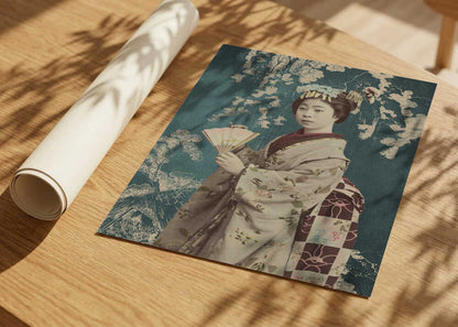 Elegant Geisha Portrait