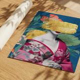 Japanese Gold Kimono Mask