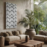 Dynamic Brushstroke Pattern